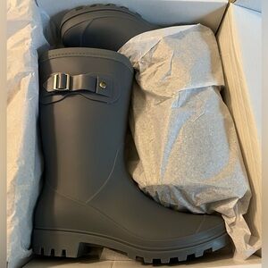 Women’s Grey Rain Boots
